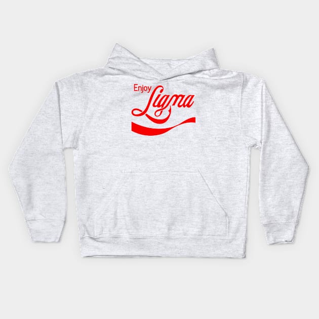 Enjoy Ligma Kids Hoodie by winstongambro